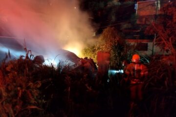 Grave acidente deixa duas vítimas carbonizadas no Anel Rodoviário em Belo Horizonte