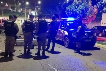 Homens em fuga provocam acidente com morte em Itabira