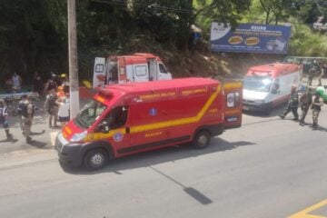 Acidente grave com van escolar deixa 15 crianças feridas em Santa Luzia