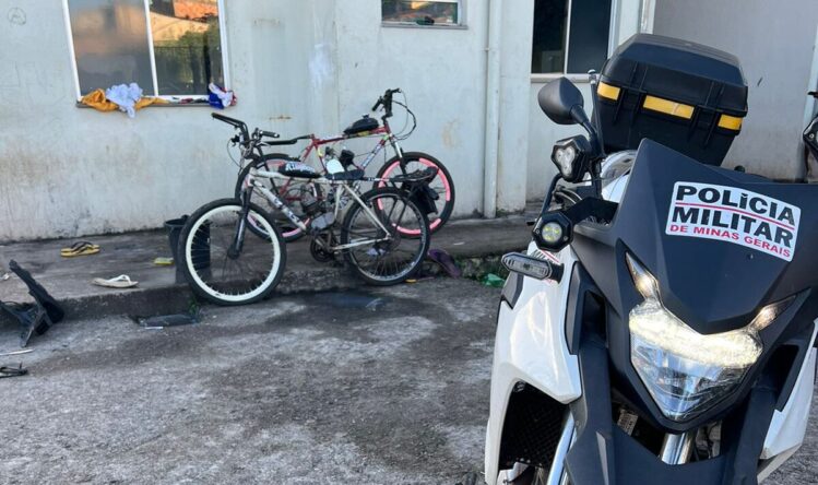 PM recupera bicicletas motorizadas furtadas no pátio do Detran
