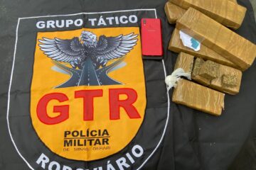 Tático Rodoviário apreende drogas durante operação em Itabira