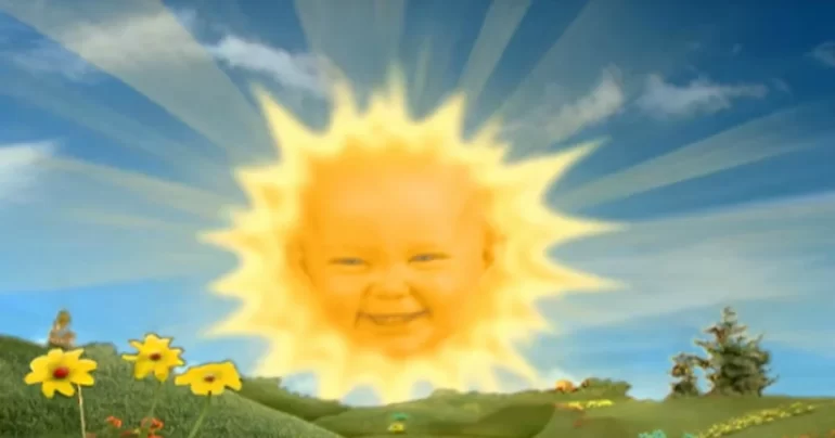 Tá fazendo tanto calor que eu tô com ranço até do sol dos Teletubbies. Confira a previsão!