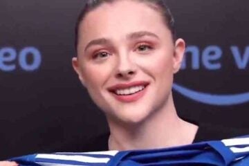 Atriz Chloë Moretz diz que Cruzeiro é seu time favorito