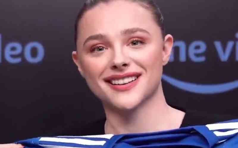 Atriz Chloë Moretz diz que Cruzeiro é seu time favorito