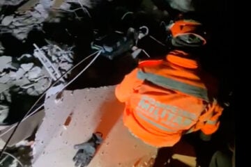 Busca por criança é primeira ação dos Bombeiros de Minas Gerais na Turquia