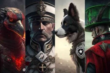 Perfil recria mascotes do Campeonato Carioca com inteligência artificial