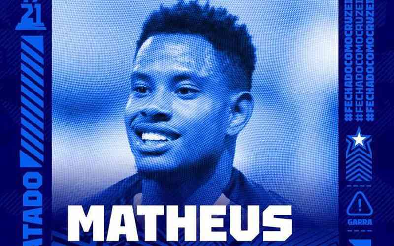Cruzeiro oficializa contratação de Matheus Jussa, volante ex-Fortaleza
