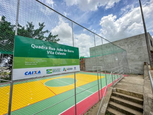 quadras poliesportivas