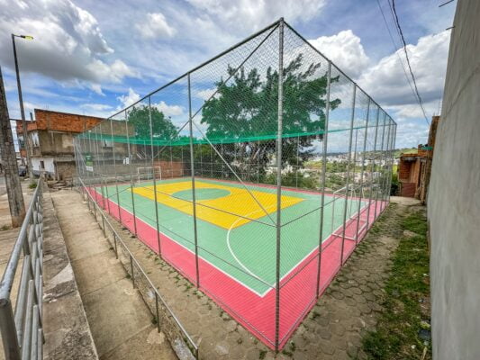quadras poliesportivas