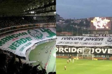 Organizadas de Palmeiras e Santos proíbem membros de participarem de brigas