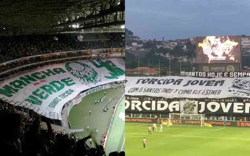 Organizadas de Palmeiras e Santos proíbem membros de participarem de brigas