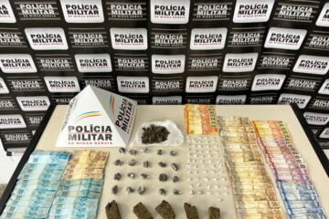 Polícia prende homem em flagrante com maconha e crack em Monlevade