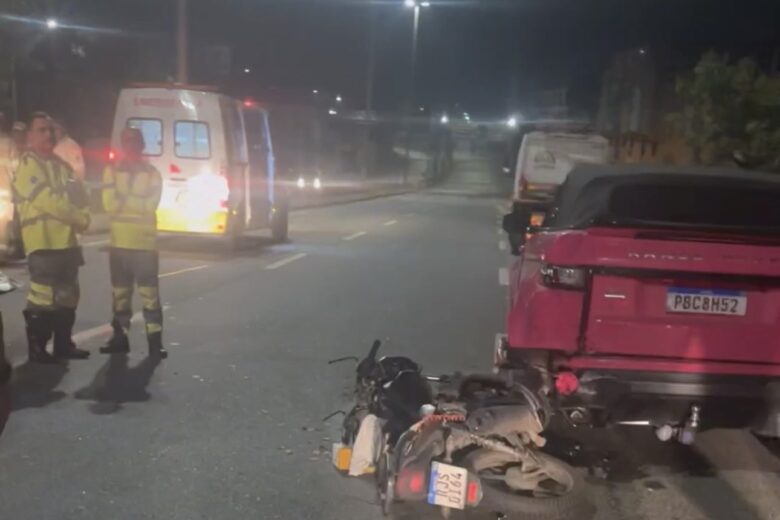 Motociclista morre após acidente envolvendo carro do influenciador Tiago Toguro