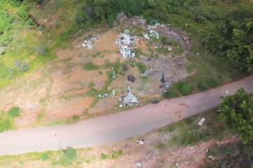 Infratores são flagrados e multados por provocar incêndio e despejar lixo no Areão