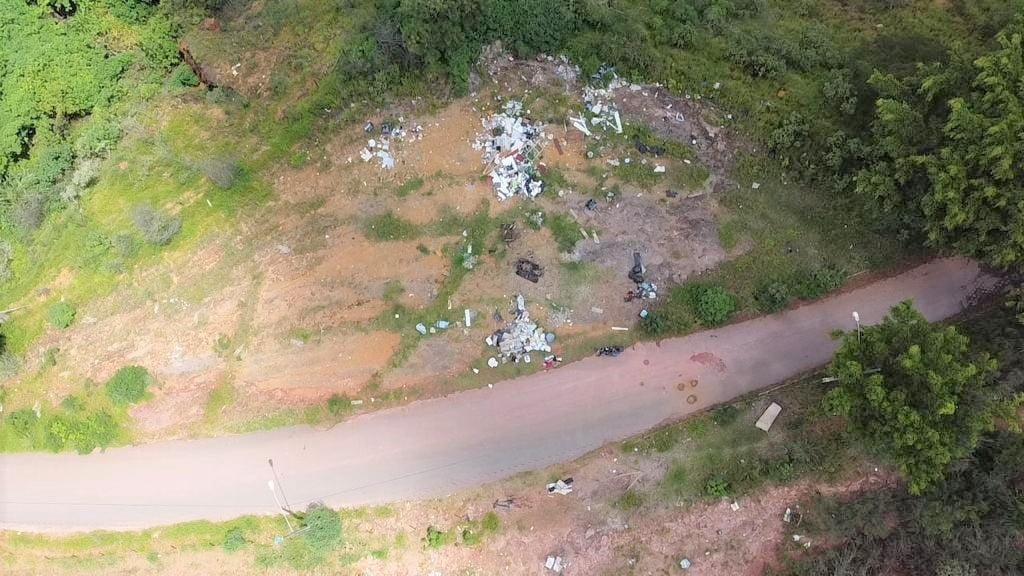 Infratores são flagrados e multados por provocar incêndio e despejar lixo no Areão