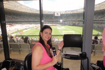 Conheça Pollyanna Andrade, a voz do futebol mineiro há quase 24 anos