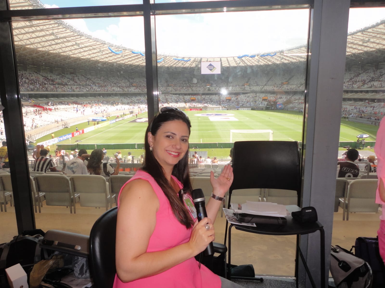 Conheça Pollyanna Andrade, a voz do futebol mineiro há quase 24 anos