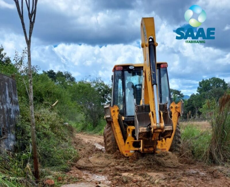 Rompimento de adutora interrompe abastecimento em quatro bairros de Itabira