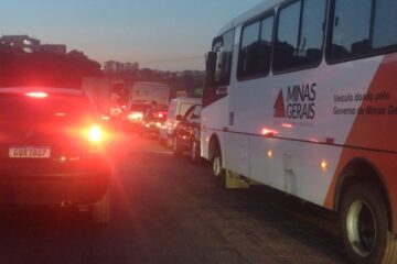 Confira como está o trânsito na BR-381 no fim da tarde desta sexta-feira