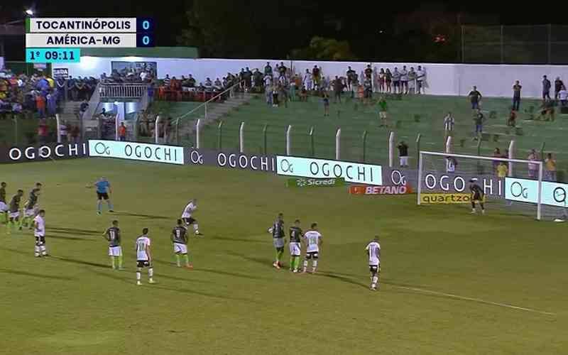 Tocantinópolis 1 x 1 América: veja os melhores momentos do jogo