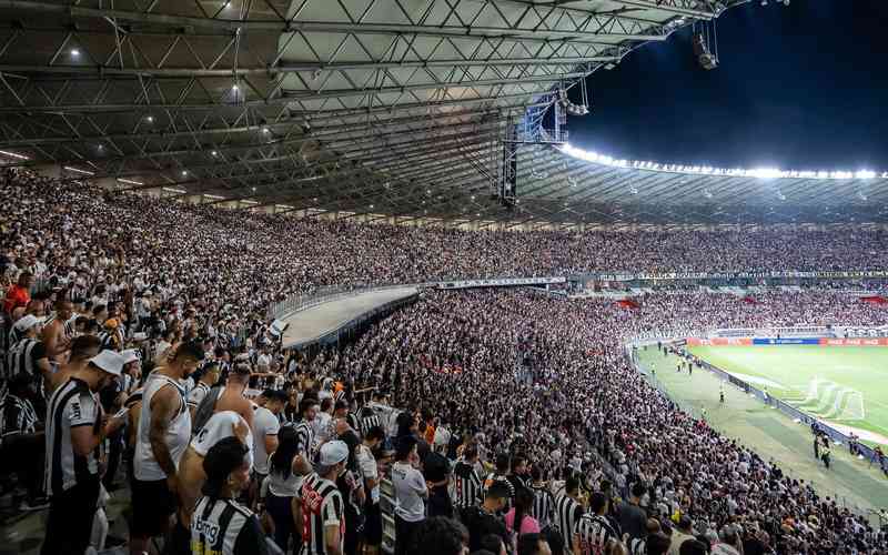 Quanto o Atlético já faturou com bilheteria em 2023?