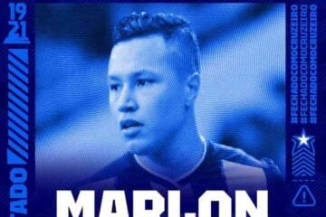 Cruzeiro anuncia a contratação do lateral-esquerdo Marlon