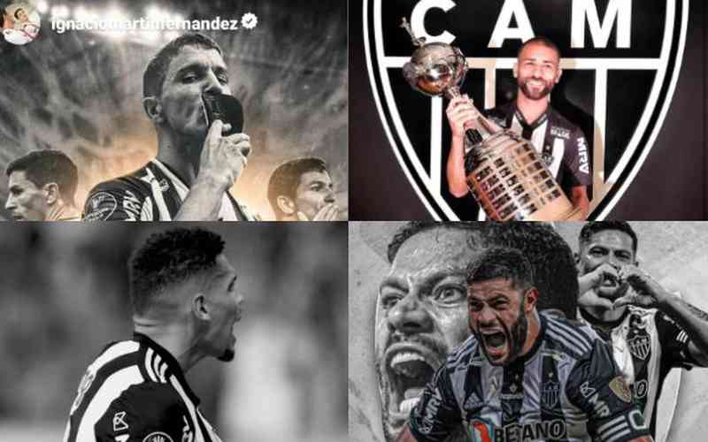 Jogadores e ex-atletas do Atlético parabenizam clube pelos 115 anos