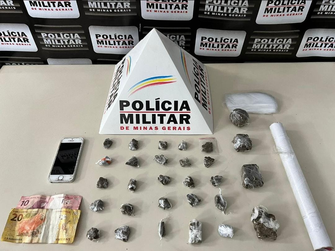 Menor é apreendido com grande quantidade de maconha em Monlevade