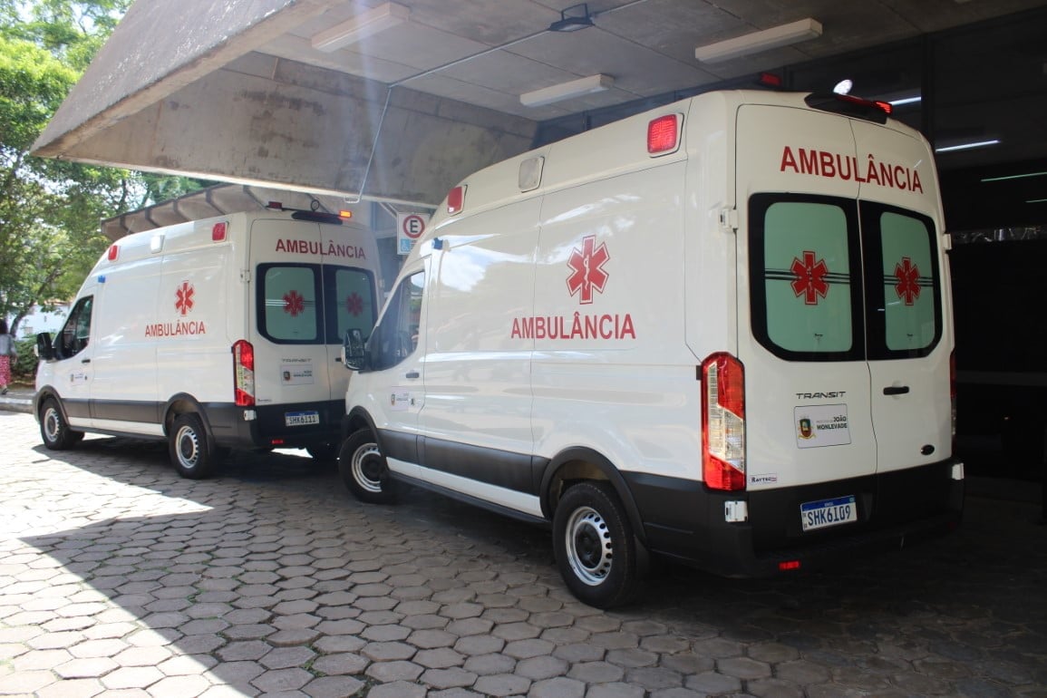 João Monlevade adquire duas novas ambulâncias