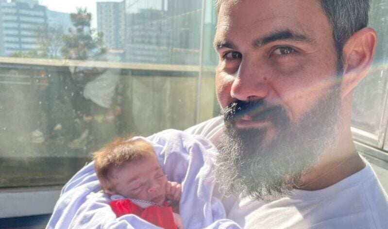 ‘A vontade de Deus será feita. A nós cabe lutar’, diz Juliano Cazarré sobre saúde da filha