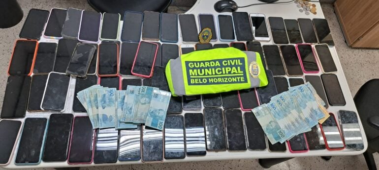 Guarda Municipal recupera mais de 70 celulares furtados em show de Gusttavo Lima, em BH