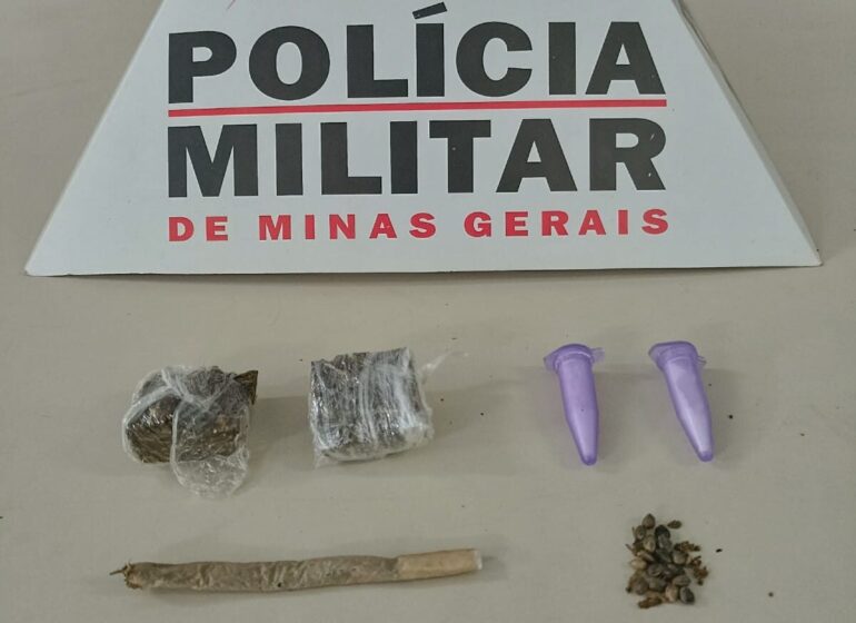 PM flagra dupla que levaria maconha e cocaína para Guarapari no feriado