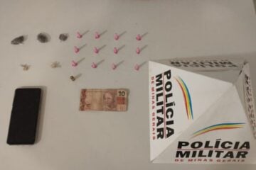 Adolescente é apreendido com drogas na Travessa Mariana