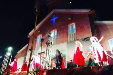 Encenação da Paixão e Morte de Cristo acontece nesta sexta-feira (7), na Vila Amélia