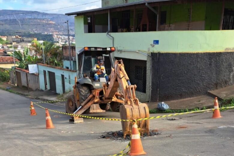 Vazamento oculto prejudica abastecimento na parte alta do Santa Ruth