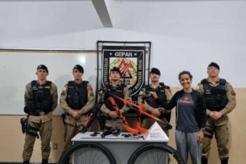 Policiais recuperam bicicleta de atleta de mountain bike em Belo Horizonte