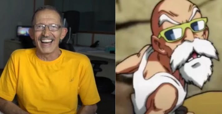 Morre Gileno Santoro, dublador do Mestre Kame, de “Dragon Ball Z”, e outros personagens