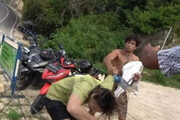 Surfista americana é agredida com soco por brasileiro João Paulo Azevedo em Bali