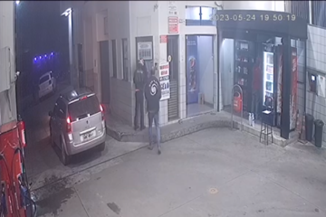 Posto de combustíveis é assaltado em Monlevade; PM procura suspeito