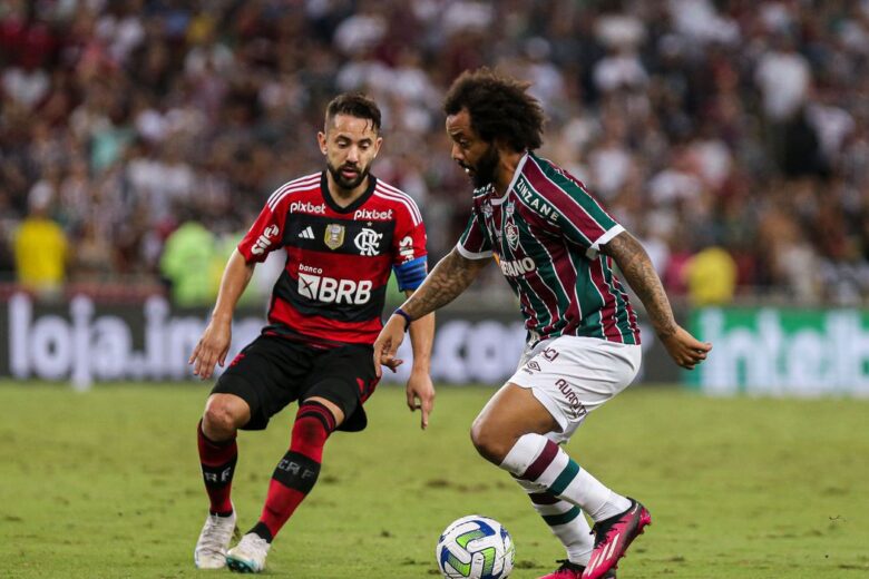 Mesmo com um a menos, Fluminense segura empate com o Flamengo