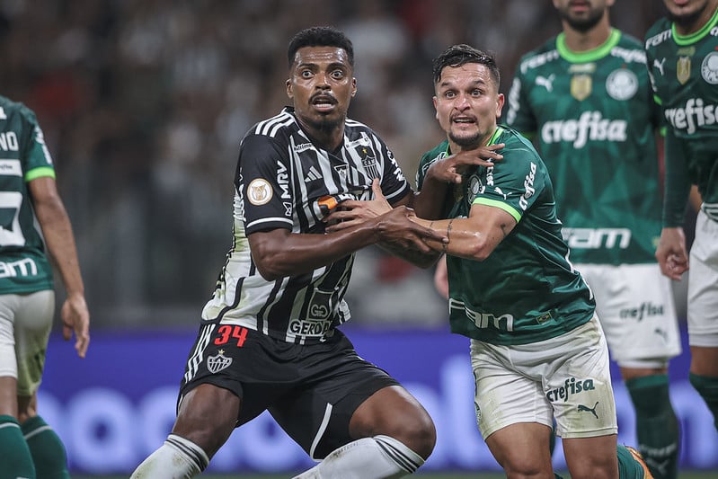 Jogando em casa, Atlético-MG empata com Palmeiras pelo Brasileirão