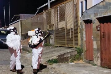 Prefeitura de Monlevade aplica inseticida em bairros com maior incidência de dengue