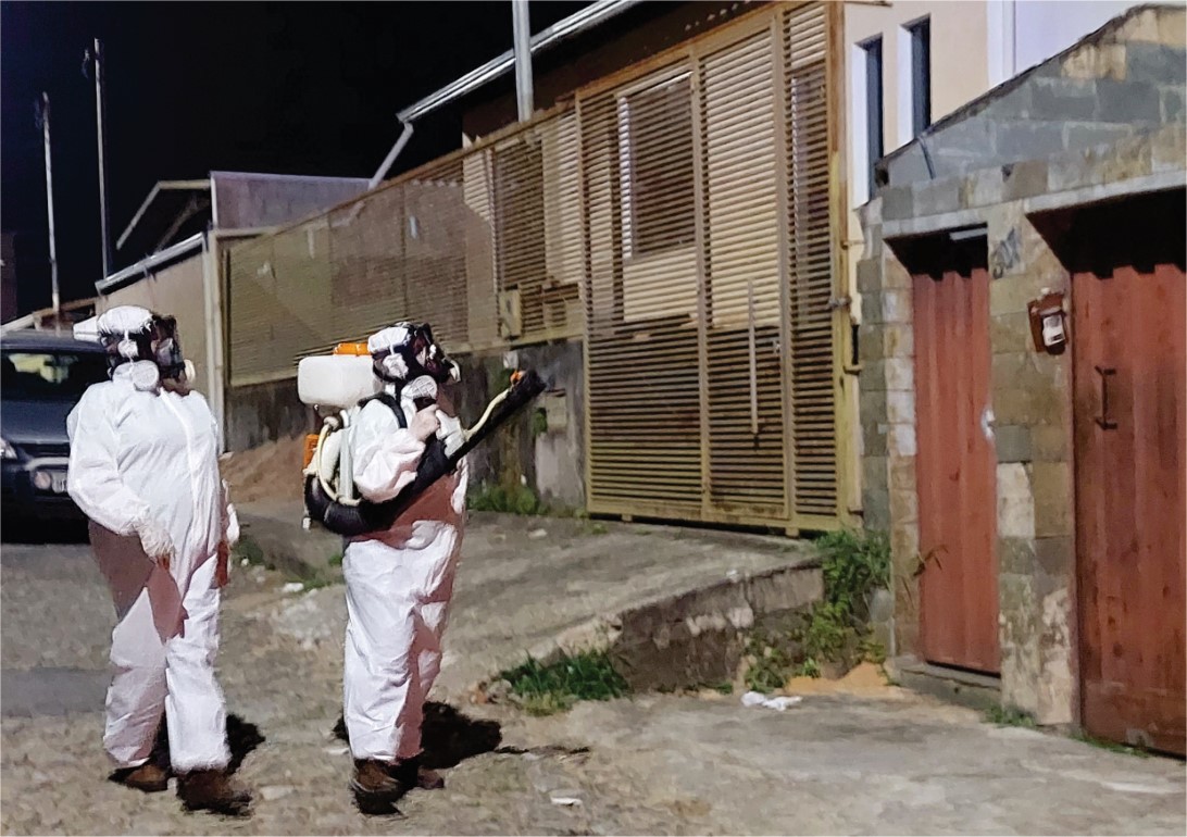 Prefeitura de Monlevade aplica inseticida em bairros com maior incidência de dengue