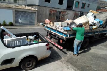 Mutirão contra Dengue recolhe cerca de três toneladas de materiais recicláveis em Monlevade