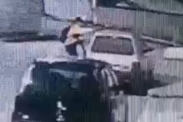 Câmeras flagram homem furtando ferramentas dentro de carro, no bairro Amazonas