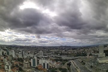 Belo Horizonte pode ter 20 mm de chuva até esta terça-feira