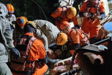 Desabamento deixa morto e feridos no Rio de Janeiro