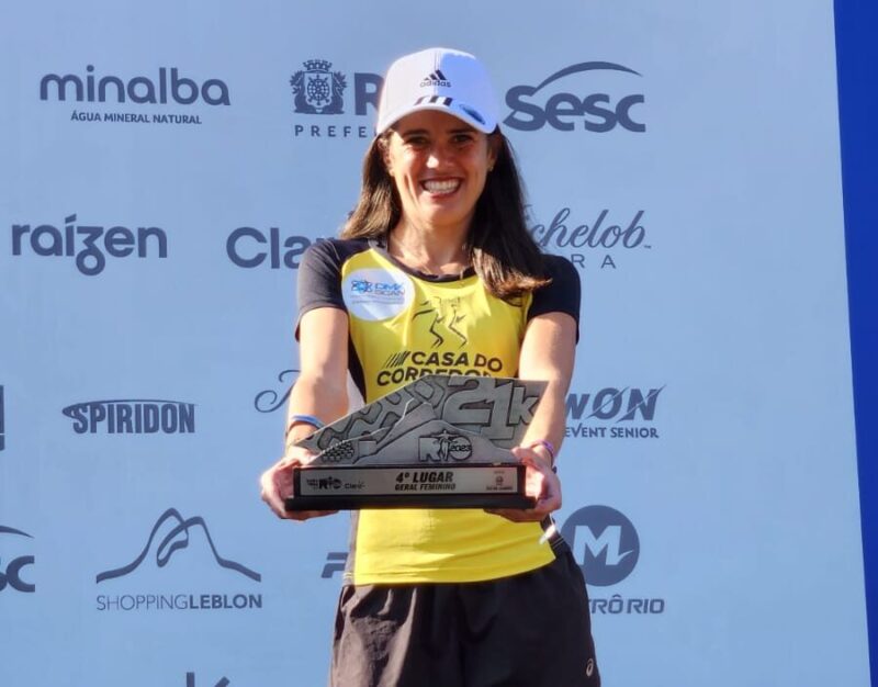 Larissa Quintão conquista pódio duplo na 20ª Maratona do Rio, a maior corrida de rua da América Latina 