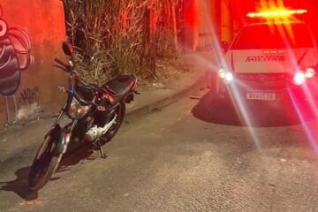 Motocicleta furtada na Vila Amélia é recuperada pela PM