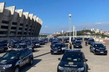 Polícia Civil recebe 110 novas viaturas para reforço do trabalho policial